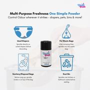 Diaper Fresh – Diaper Deodorising Powder